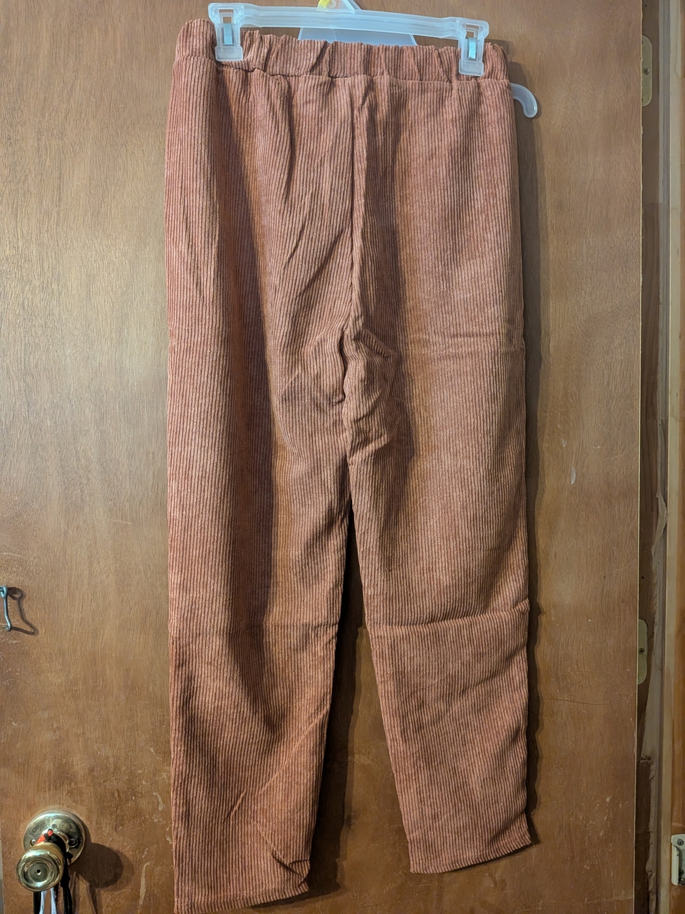 Women's Casual Ribbed Style Pants